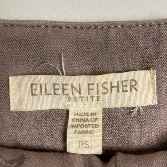 EILEEN FISHER CROPPED STRAIGHT LEG ORGANIC COTTON WOMENS SIZE SMALL - Picture 6 of 9